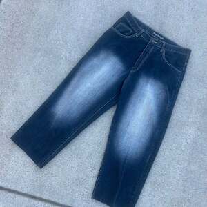 Eddie Domani Gold Label Elite Dark Wash Relaxed Fit Baggy Indigo Jeans